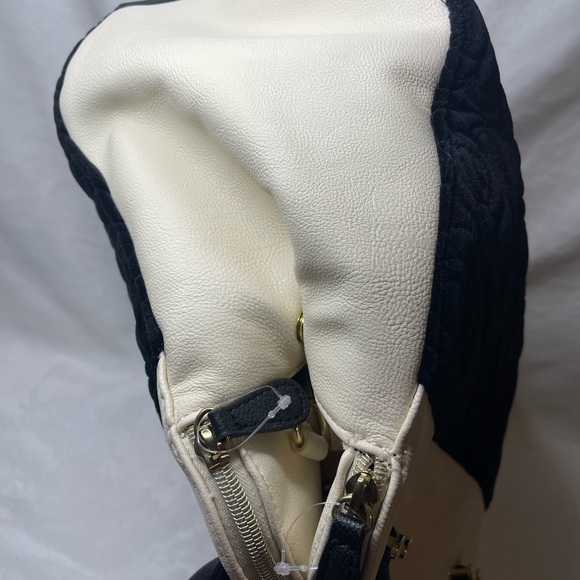 Betsey Johnson black and white handbag - Picture 4 of 10
